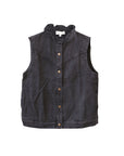 ärmellose Jeansweste schwarz