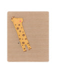 Decke in Puppe Giraffe gold, 70x90 cm