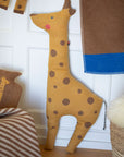 gefülltes Kissen Giraffe gold, 30x80 cm