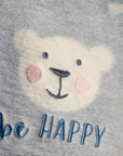 Babydecke mit Stick be happy filz, 75x100 cm