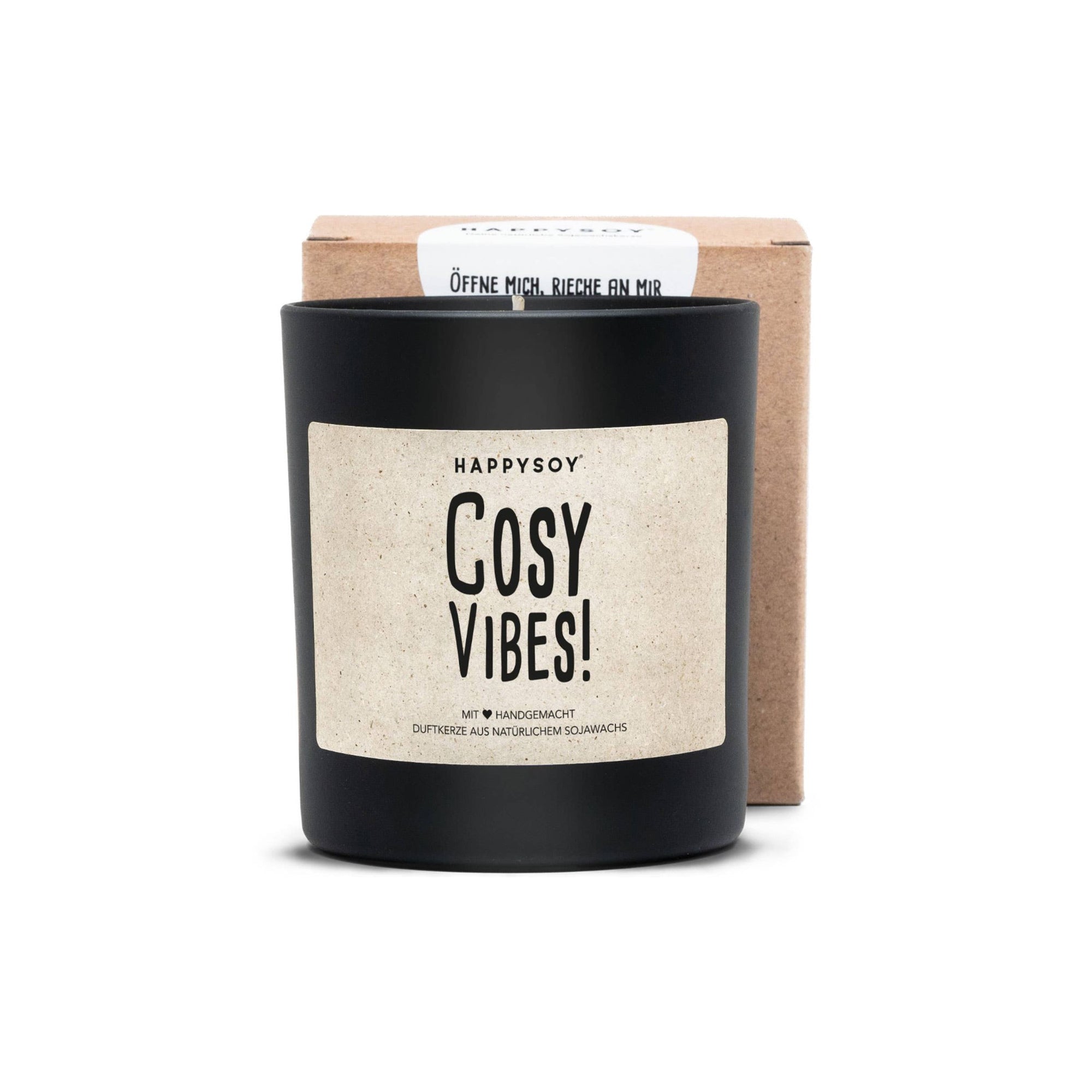 Duftkerze - Cosy Vibes!, 8x9 cm