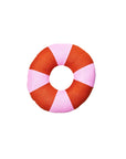 Kissen gefüllt Donut rot-rosa, ca. Ø 50 cm