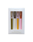 kleine Kugelschreiber Vierer-Set, bunt