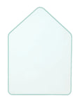 Magnettafel Whiteboard in Hausform opalin, 42 x 57.5 cm