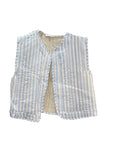 Musselin Weste mit Streifen, One Size