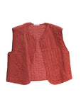 Musselin Weste kupfer, One Size