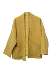 Steppjacke aus Musselin senf, One Size