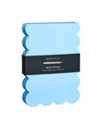 Notizblock in Wellnform aqua-blau