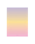 Notizblock - Sunset bunt, DIN A5