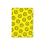 Notizheft - Smiley gelb-schwarz, DIN A5