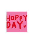 Papierservietten Happy Day, 25 x 25 cm