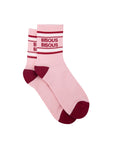 Damensocken Bisous rosa-weinrot, One Size 36-40