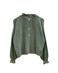 Alpaca-Cardigan khaki, One Size
