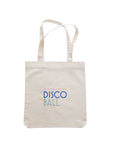 Tragetasche mit Stick Disco Ball natur, 37x40 cm