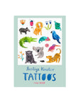Kindertattoos Wilde Tiere bunt