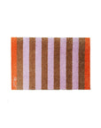 Bodenmatte gestreift rot-braun-lila, 75x50 cm