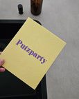 Schwammtuch Putzparty