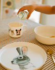 Kindertasse Aquarelltiere