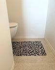 Bodenmatte Leopardenmuster, 75x50 cm
