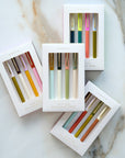 kleine Kugelschreiber Vierer-Set, bunt