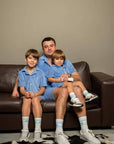 Herrensocken Dad Neon