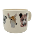 Kindertasse Aquarelltiere