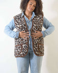 Wollweste Leopard