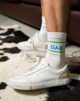 Herrensocken Dad Neon
