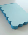 Notizblock in Wellnform aqua-blau