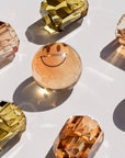 Kerzenhalter Smile braun, Ø 7 cm