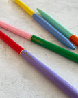 Slim Pens Vierer-Set, Duo-Ton Regenbogen