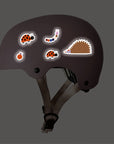 Reflektierende Sticker Ladybug bunt
