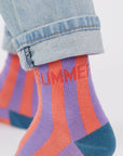 Mädchensocken gestreift Summer