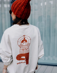 Sweatshirt YOGA creme - NUR AUF VORBESTELLUNG