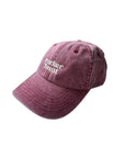 Cap mit Stick zuckerbunt vintage red, One Size
