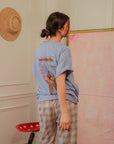 T‑Shirt Gelateria blau, One Size