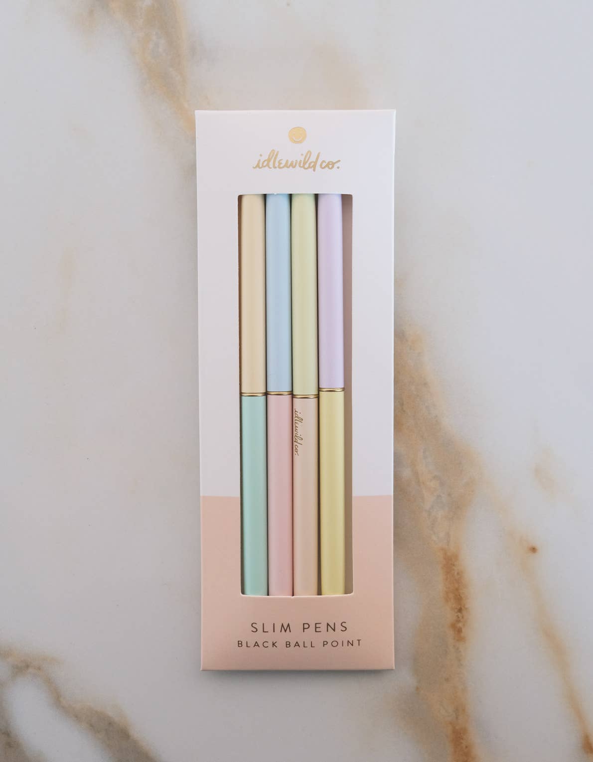 Slim Pens Vierer-Set, Duo-Ton Pastellfarben
