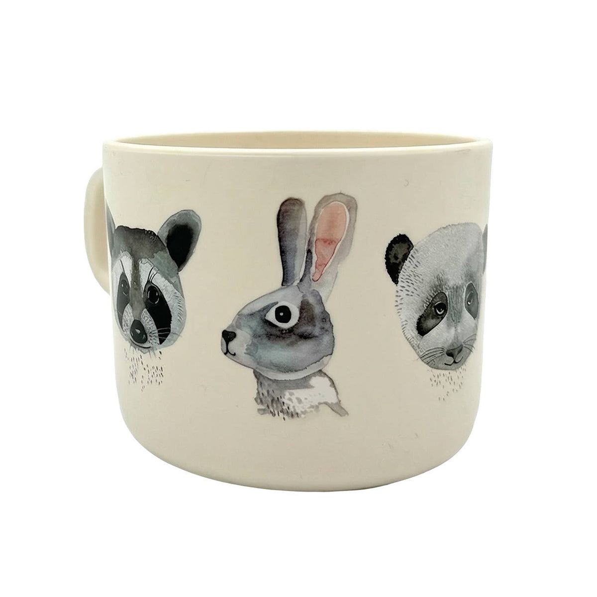 Kindertasse Aquarelltiere