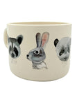 Kindertasse Aquarelltiere