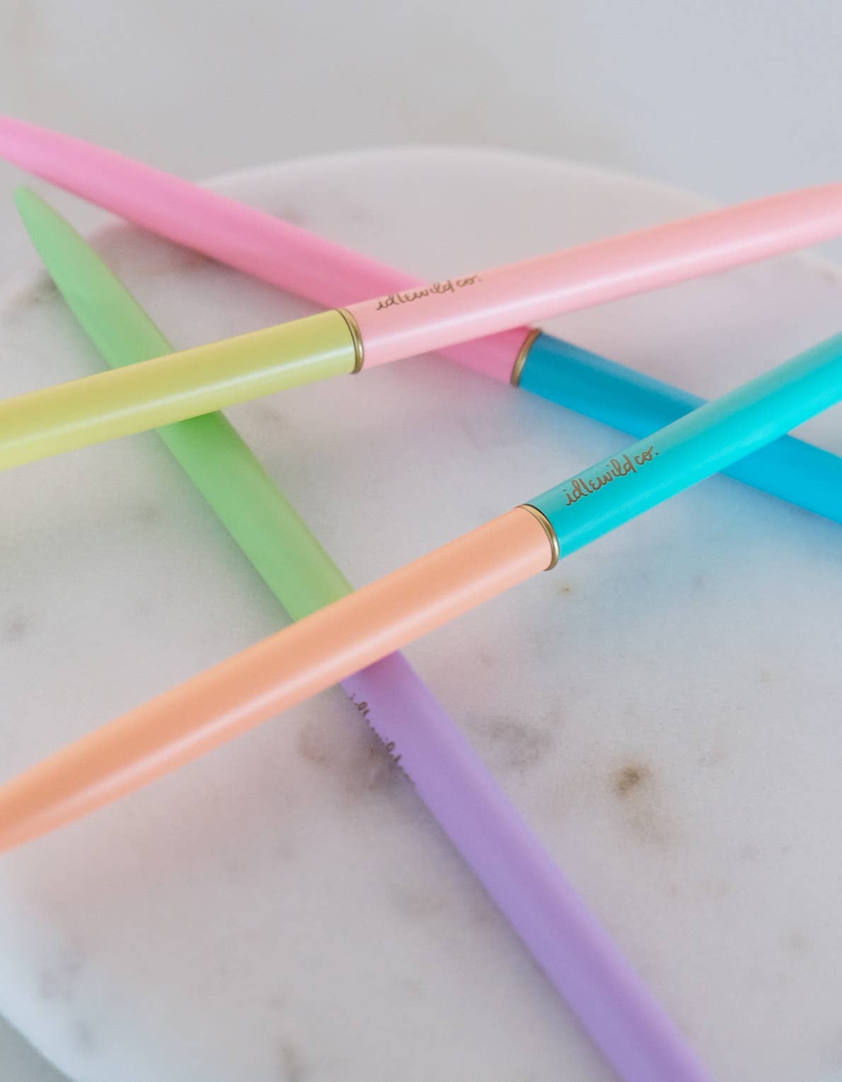 Slim Pens Vierer-Set, Duo-Ton Neons