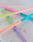 Slim Pens Vierer-Set, Duo-Ton Neons