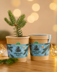 Weihnachtsbaum aus dem Becher
