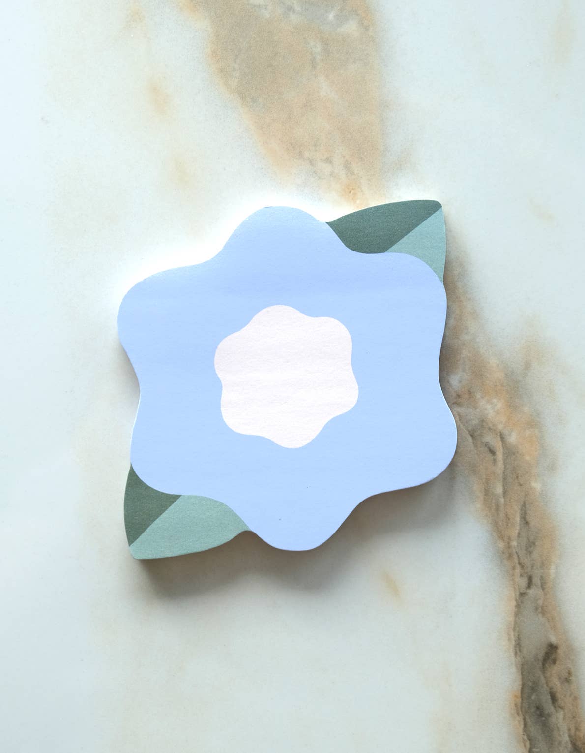 Haftnotizblock Blume