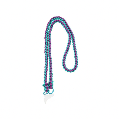 lange Handykette türkis-lila