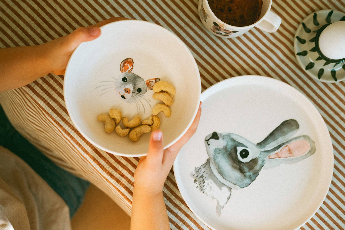 Kinderteller Hase