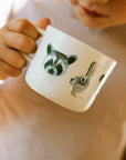 Kindertasse Aquarelltiere