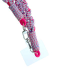 lange Handykette lila-pink