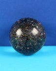 Flummiball Space mit Glitzer schwarz