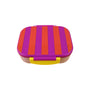 Lunchbox Stripes violett/rot/flieder