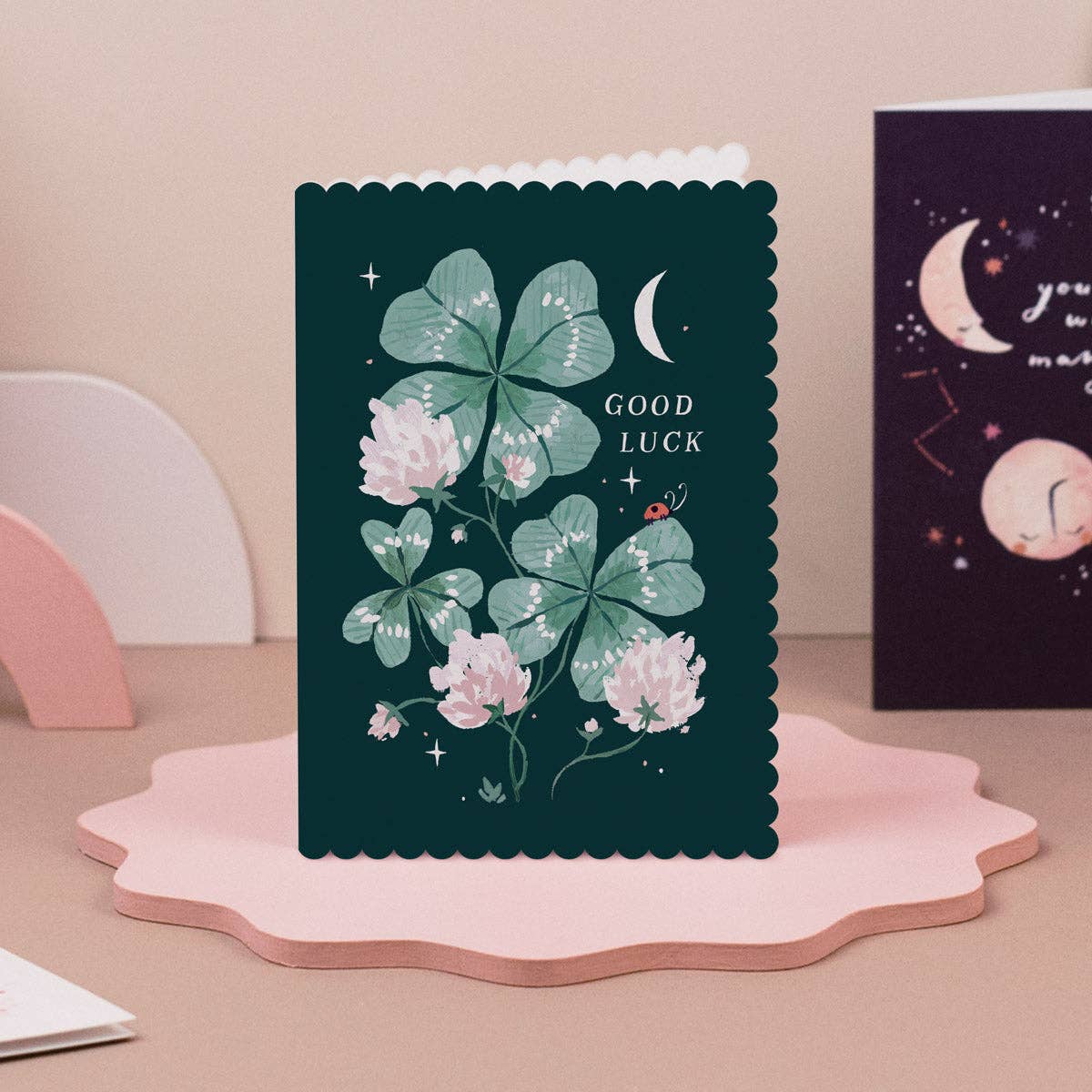 Postkarte Good Luck